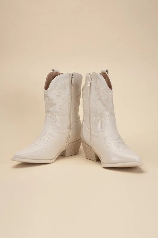 WILLA-1 Western Booties