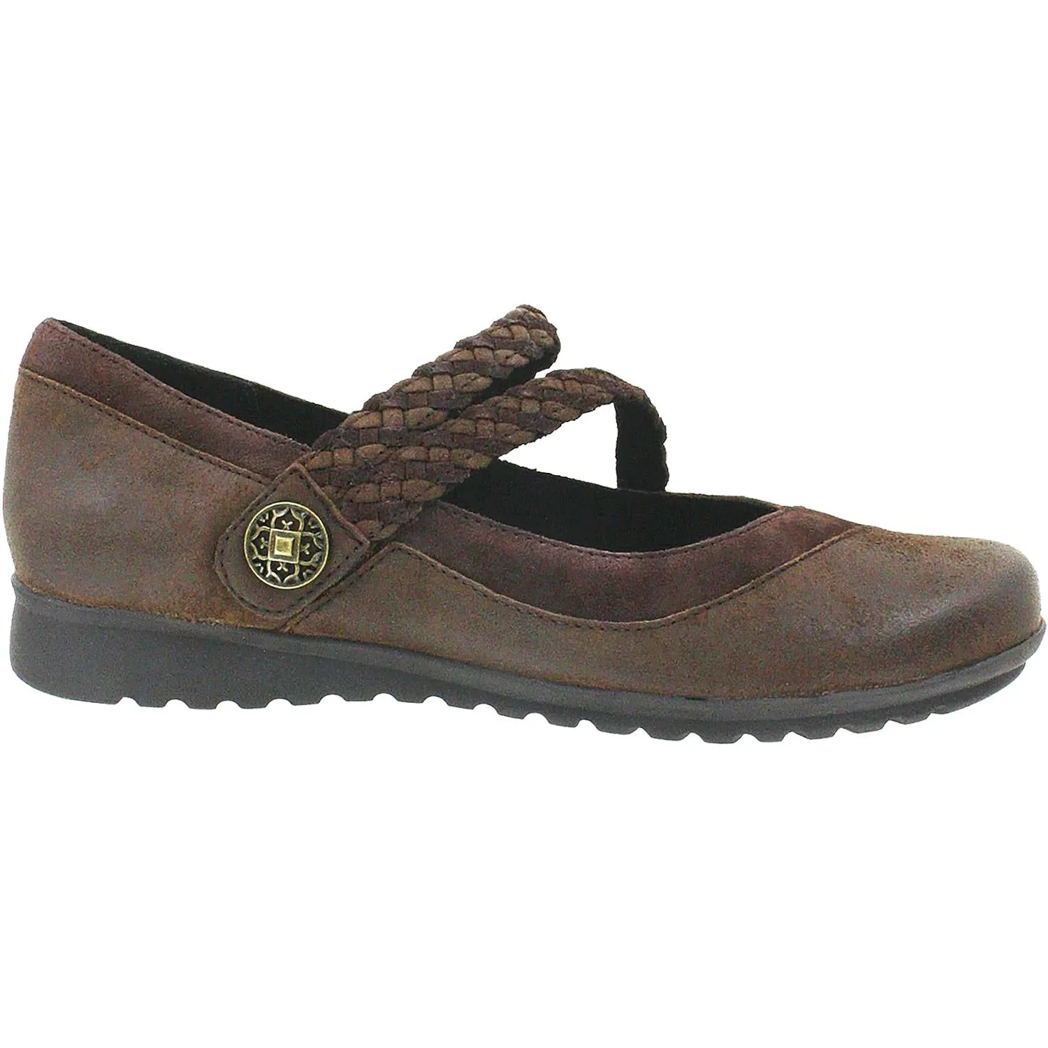 Women's Aetrex Ada Chocolate Leather