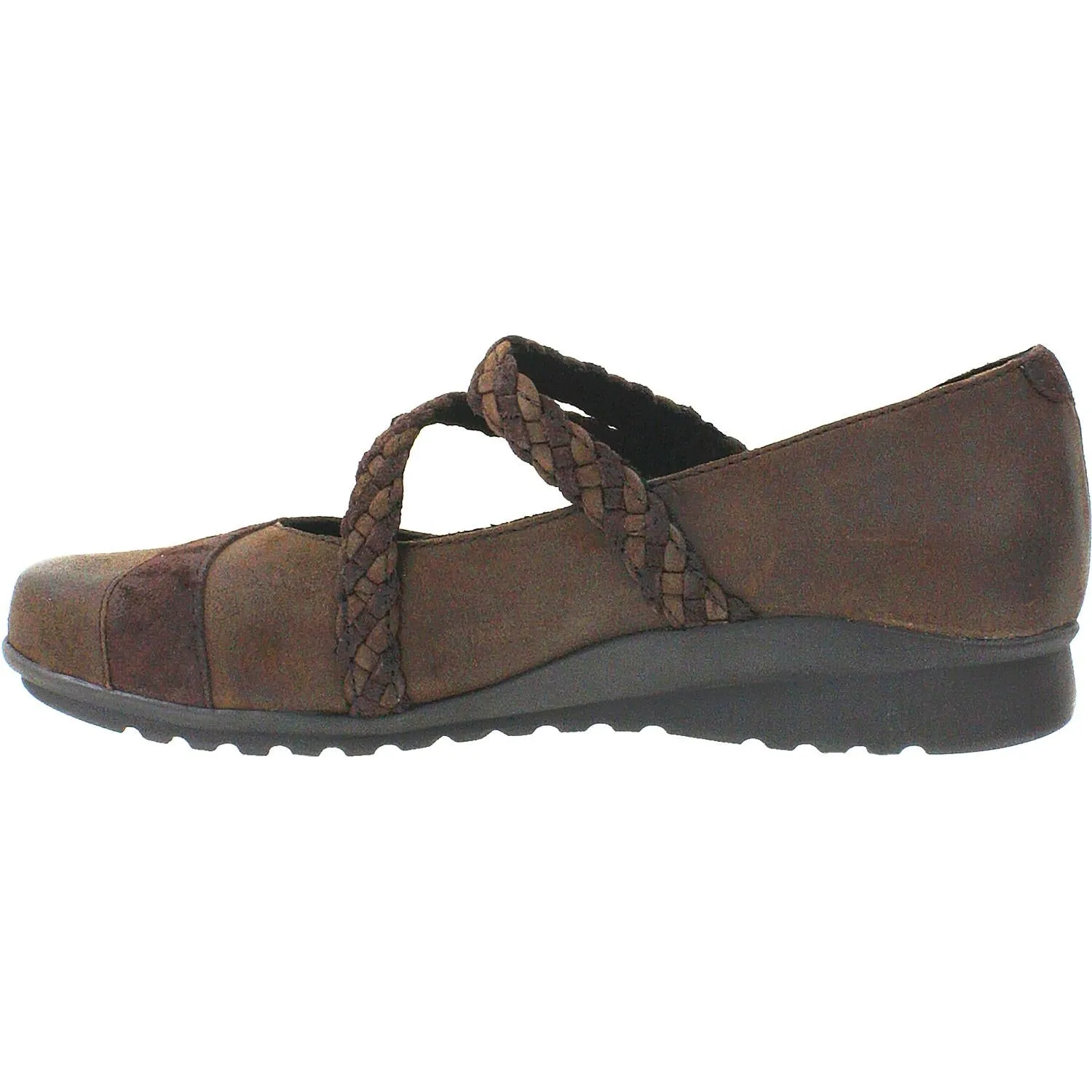 Women's Aetrex Ada Chocolate Leather