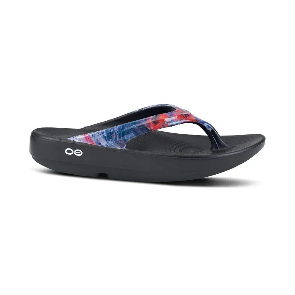 Women's Oofos OOlala Limited Sandal Color: Canyon Sunlight