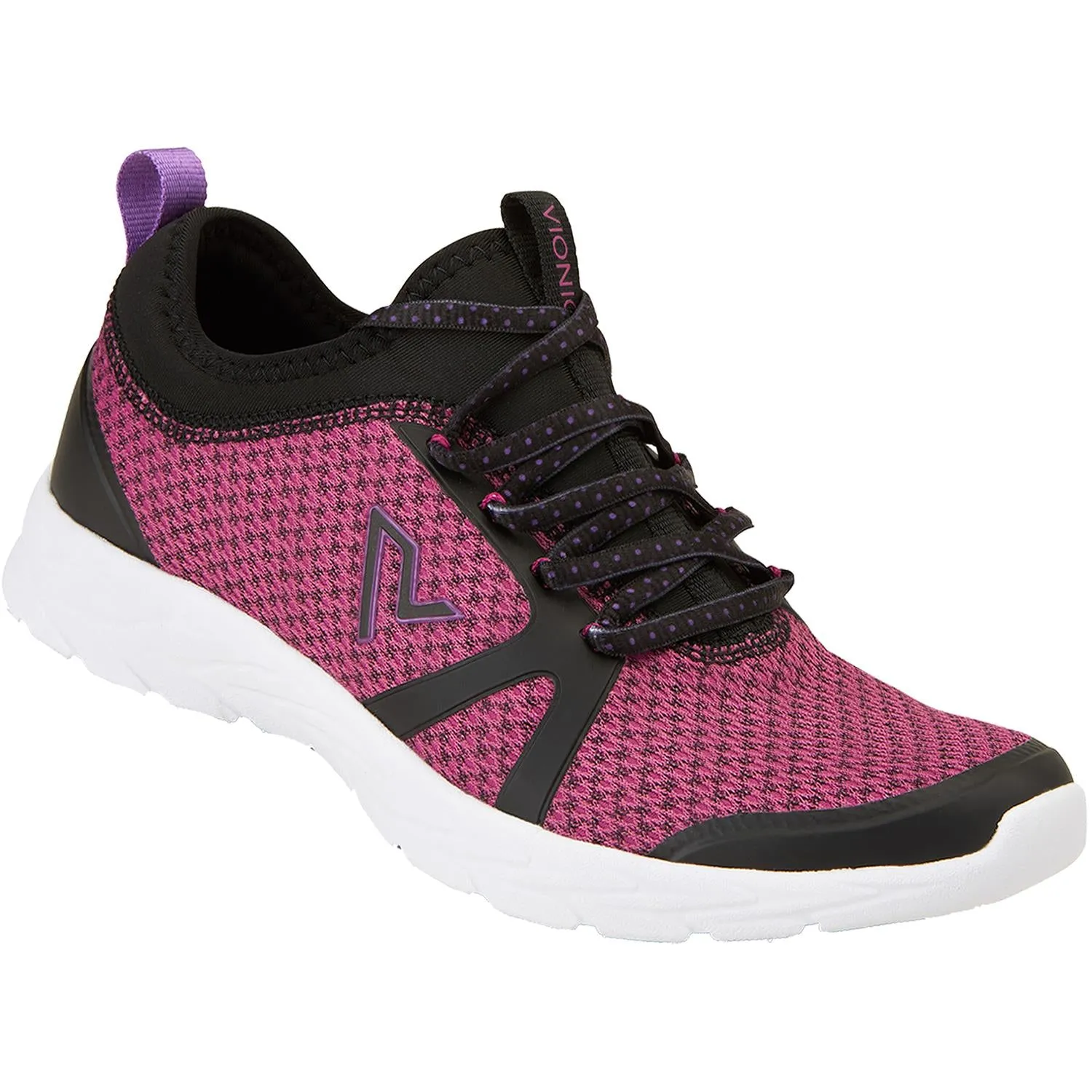 Women's Vionic Alma Black/Pink Mesh