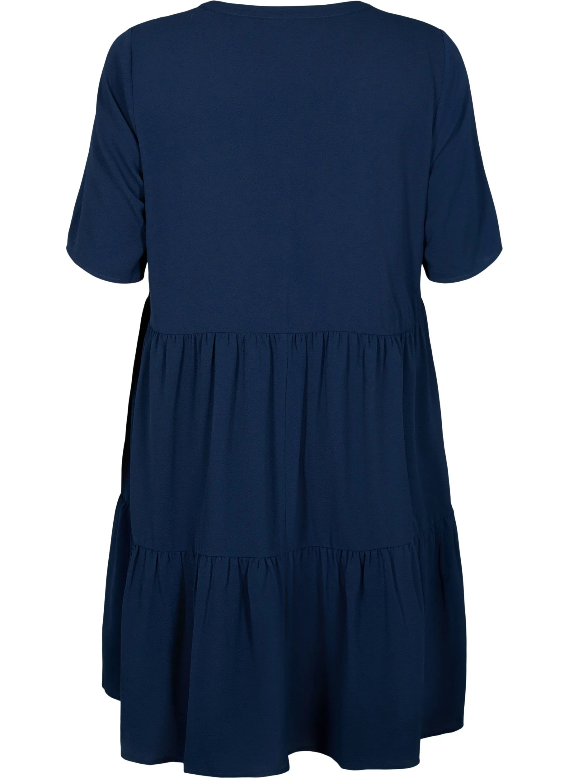 Zizzi Annie Dress in Navy